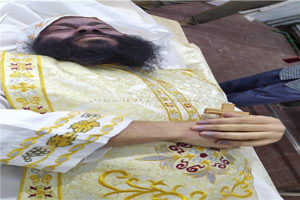 الراعي القاتل بعد اعدامه
