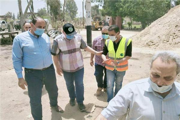  انشاء  مشروع  صرف صحى بقرية الشوافين بتكلفة 87 مليون و 500 ألف جنيه 