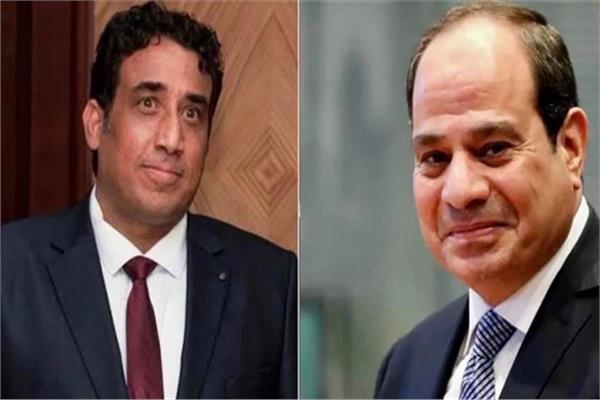 السيسي ورئيس المجلس الرئاسي الليبي