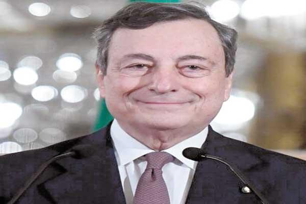 رئيس الوزراء الإيطالي ماريو دراجي