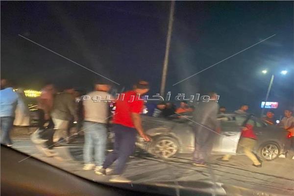 حادث تصادم بطنطا