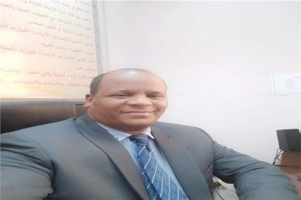 محسن الشامى مدير إدارة الأزمات بالأقصر