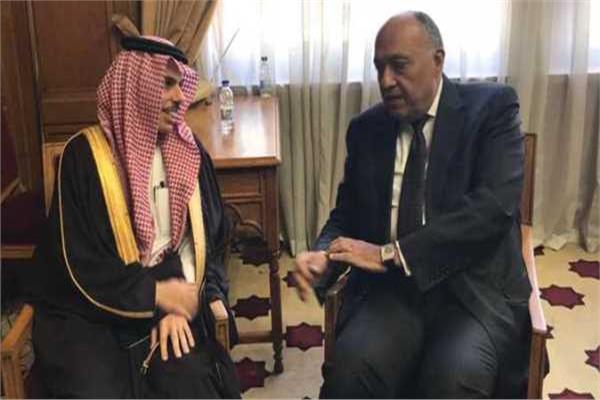 شكرى يبحث هاتفيا مع نظيره السعودي التطورات على الساحة الفلسطينية