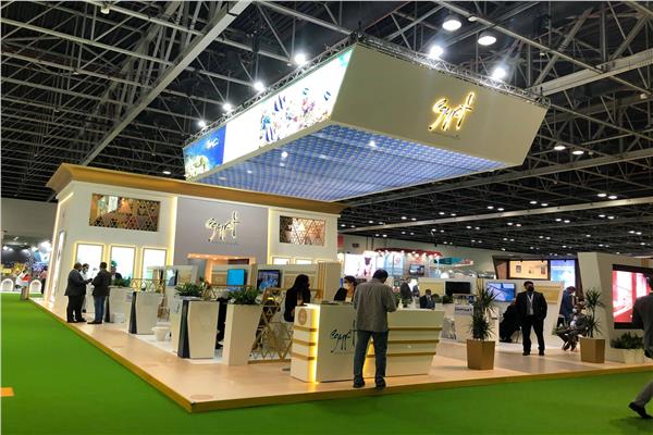 الجناح  المصري في ملتقي دبي السياحي 