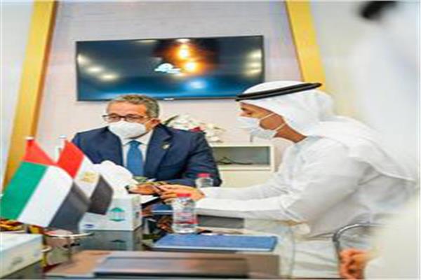 وزيرا السياحة والآثار ووزير دولة الإمارات