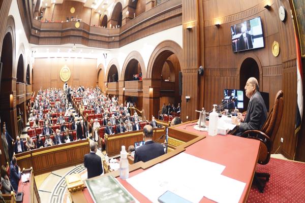  مجلس الشيوخ خلال جلسته العامة