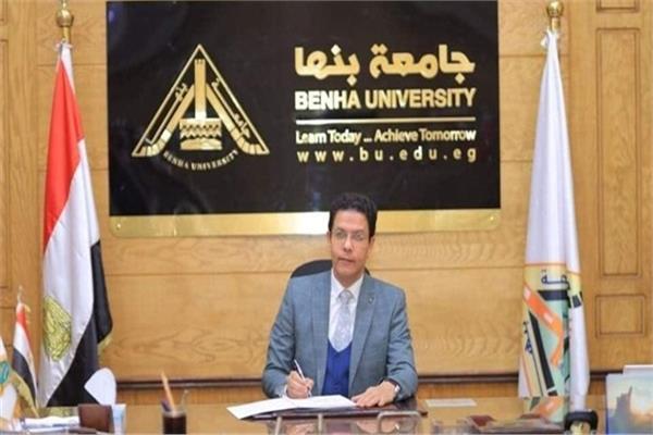  الدكتور ناصر الجيزاوى القائم بأعمال رئيس جامعة بنها