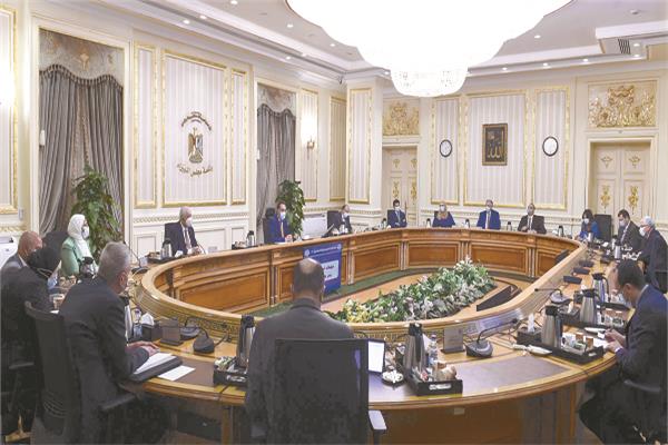 جانب من اجتماع اللجنة العليا لإداراة أزمة كورونا