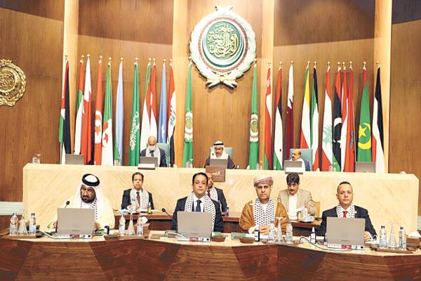  الجلسة الطارئة للبرلمان العربى بشأن فلسطين