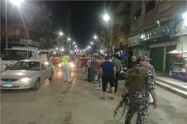  تحرير 13محضرا والتحفظ على 33كرسي في حملة مكبرة بحى ثان الإسماعيلية 