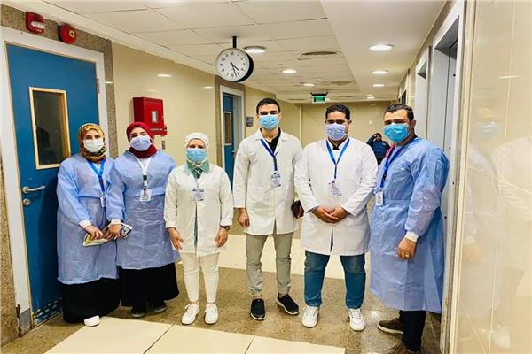 استقبال مراكز التطعيم بالعريش  للمواطنين للحصول على لقاح كورونا
