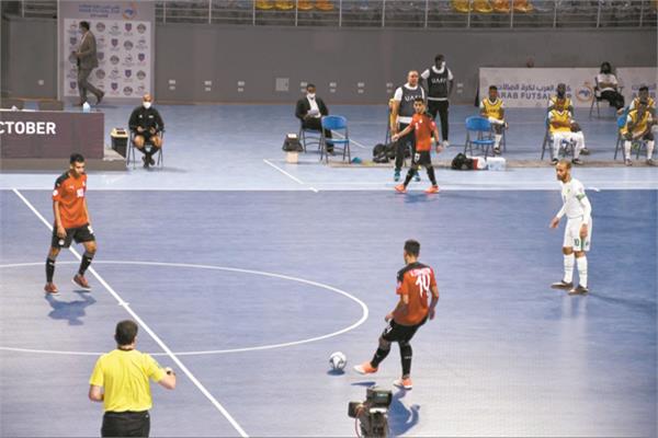  منتخب الصالات سحق موريتانيا