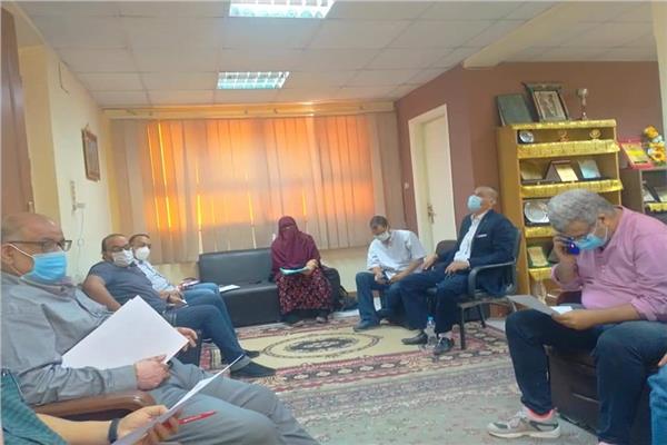 الدكتور راجي تاوضروس صالح وكيل وزارة الصحة بقنا 