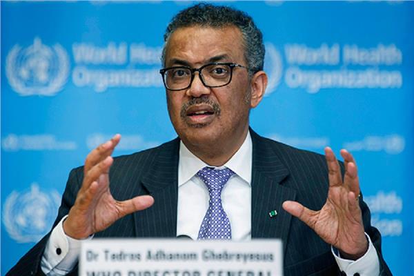 الدكتور تادروس ادهانوم المدير العام لمنظمة الصحة العالمية