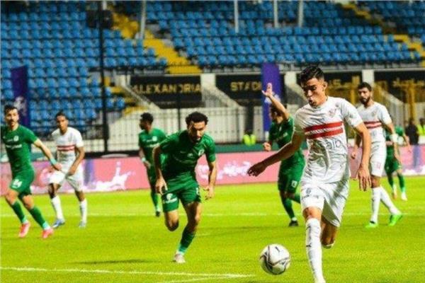 مباراة الزمالك والمصري