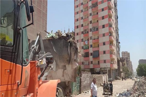 حملة رفع كفاءة النظافة في الطالبية