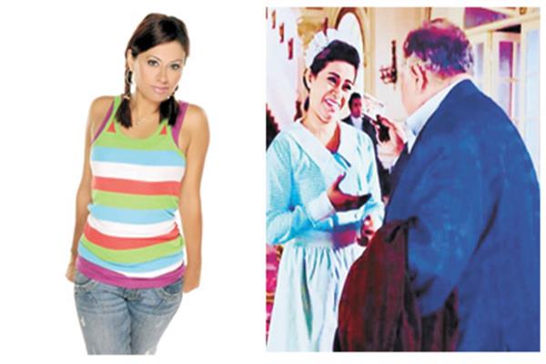 مريم السكرى مع يحيى الفخرانى فى مسلسل «نجيب زاهى زركش»  -  مريم السكرى