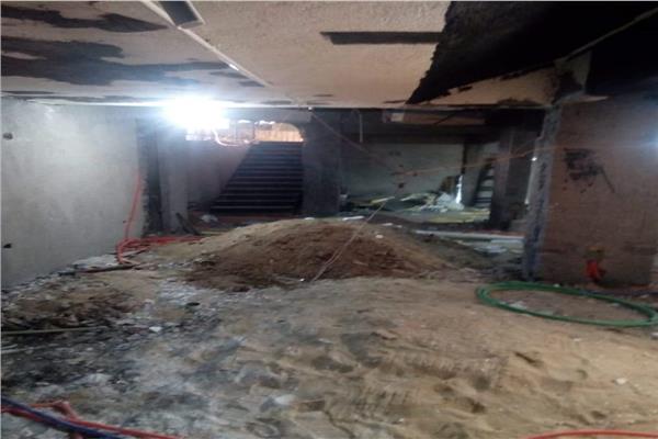 اعمال تكسير و هدم في أساسات العمارة