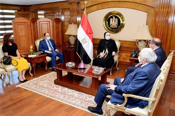 جامع  تبحث مع رئيس المجلس الاقتصادى اللبنانى تعزيز التجارة البينية والإستثمارات المشتركة