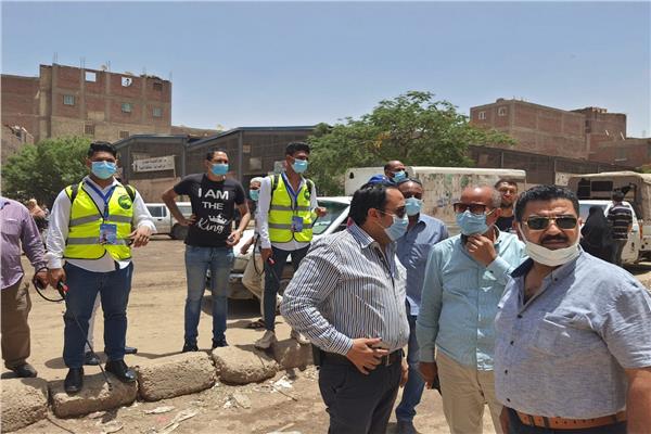 حملة تطهير وتعقيم بالطالبية
