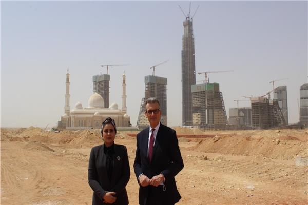   السفير البريطاني في مصر ، السير جيفري آدامز