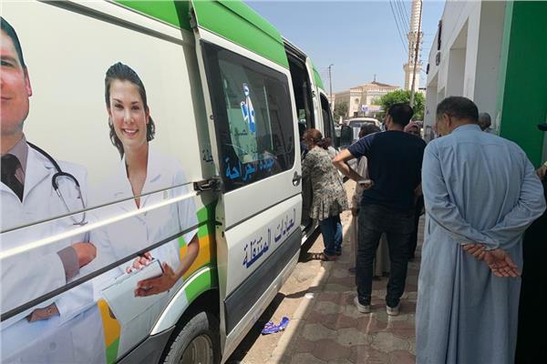 قوافل وزارة الصحة لتوفير لقاح كورونا