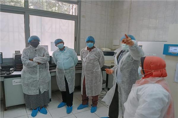 خلال استقبال وفد الخدمات البيطرية النيجيرية