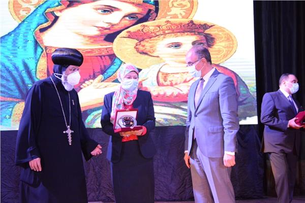  احتفالية جامعة الزقازيق لإحياء مسار العائلة المقدسة 