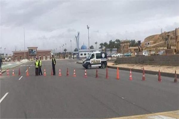 غلق كلى للطريق الدائري الأوسطي في الاتجاهين 