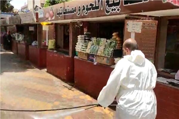 استمرار حملات التطهير بالدقي في الجيزة| صور