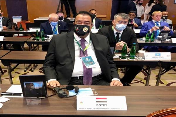 المهندس مطيع فخر الدين رئيس الاتحاد المصري للجودو