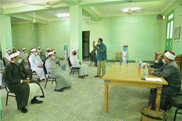 جامعة الوادى الجديد تشارك فى تدريب ائمة الاوقاف بالوادى  الجديد   