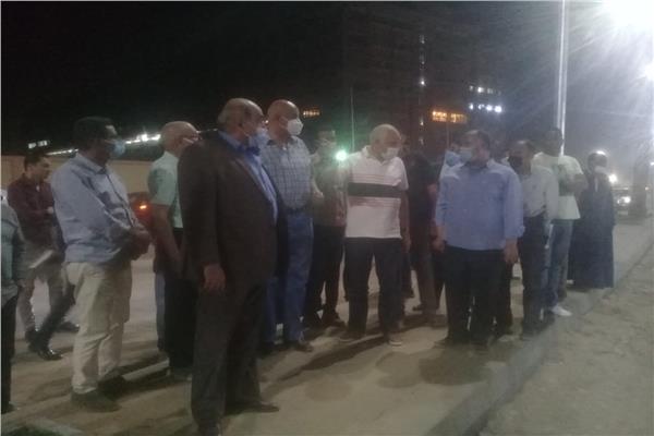 محافظ الجيزة يتفقد أعمال التطوير الجارية بمنطقة ترعة الزمر بالعمرانية