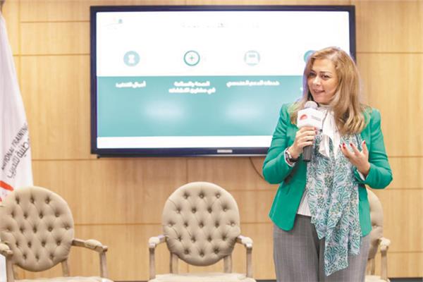  رشا راغب المدير التنفيذى للأكاديمية الوطنية للتدريب 