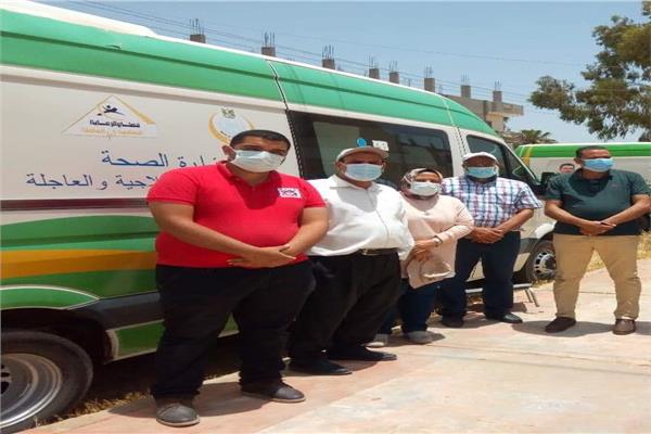  الكشف على 1126 مواطنا خلال قافلة طبية  مجانية 