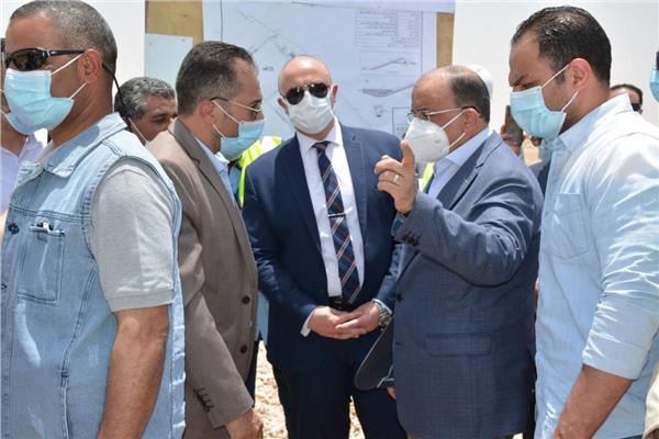 وزير التنمية المحلية ومحافظ بني سويف