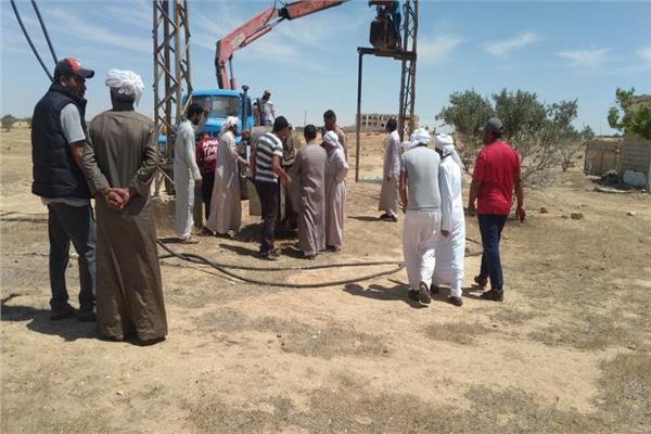 مشروعات حياة كريمة بقري السيخ زويد ووسط سيناء