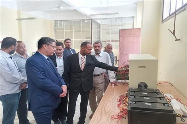  المستشار حسام طلبه، وكيل وزارة القوى العاملة بقنا