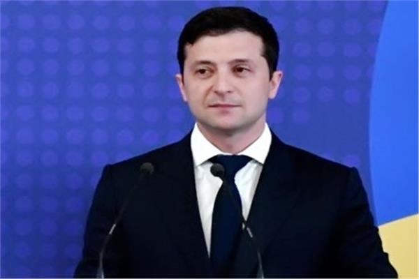 الرئيس الأوكراني زيلينسكي 