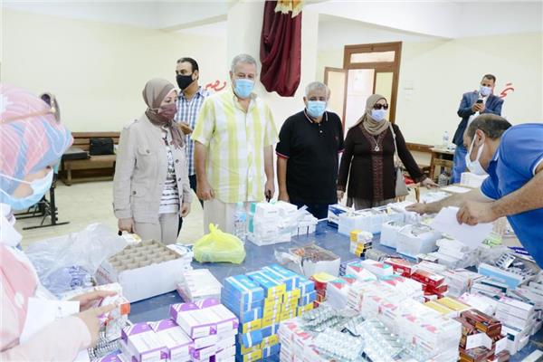 قافلة تنموية لخدمة القرى تنظمها جامعة طنطا