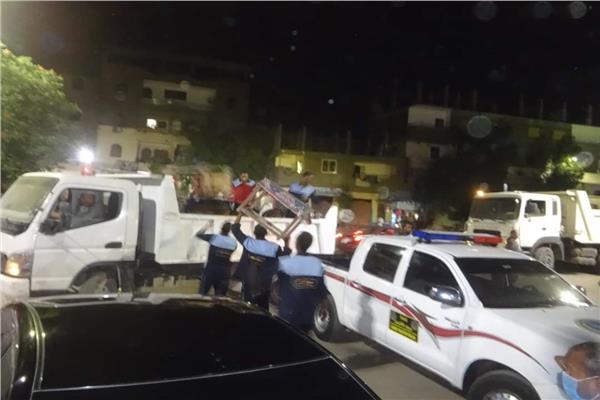  ضبط 98 مخالفة وتنفيذ 77 إزالة في حملة بالأقصر 