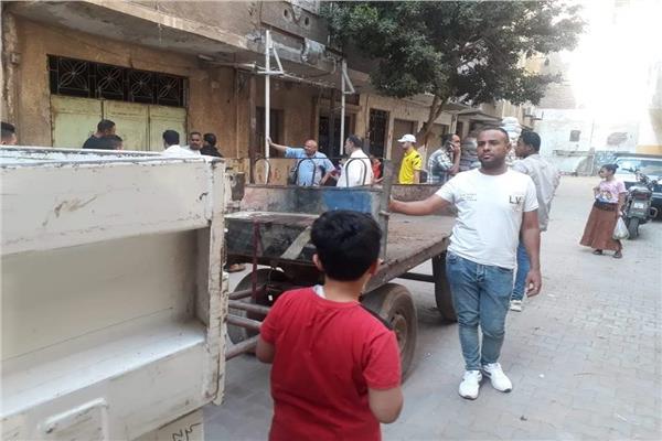 استجابة فورية لشكوى الأهالي بالطالبية في الجيزة 