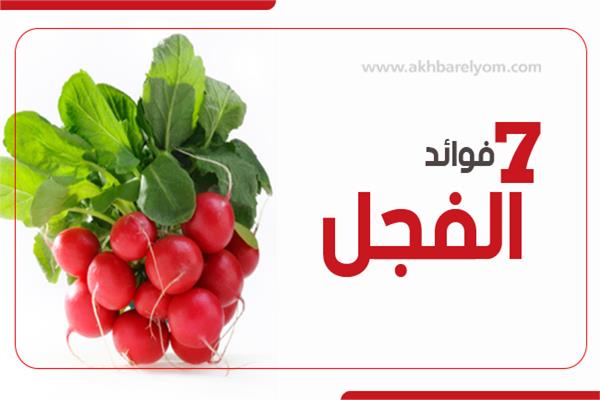 إنفوجراف |  7 فوائد الفجل