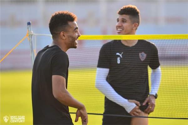 عبد الغني ينتظم في تدريبات الزمالك 