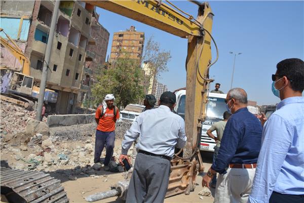  إزالة المباني المتعارضة
