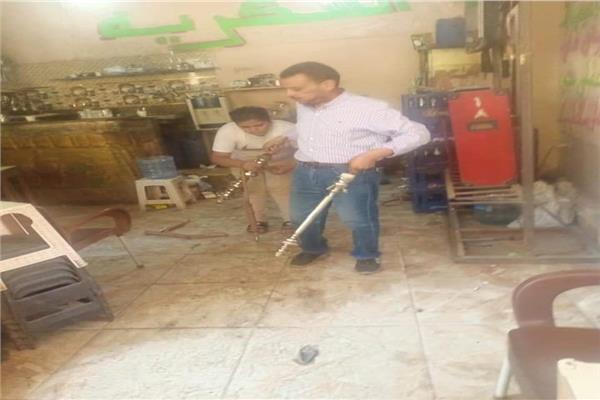 ضبط مقاهي تقدم الشيشة