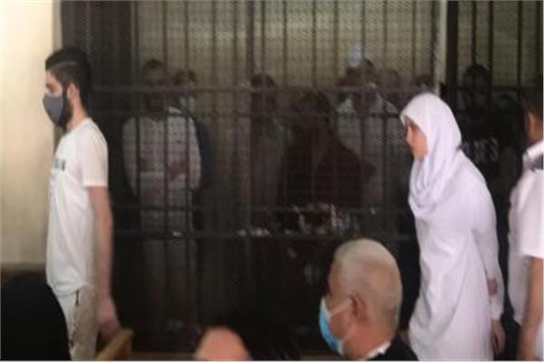 جلسة محاكمة حنين حسام ومودة الأدهم - أرشيفية