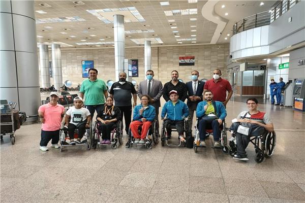بعثة منتخب السباحة البارالمبي