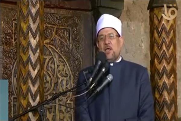 وزير الاوقاف الدكتور مختار جمعة 