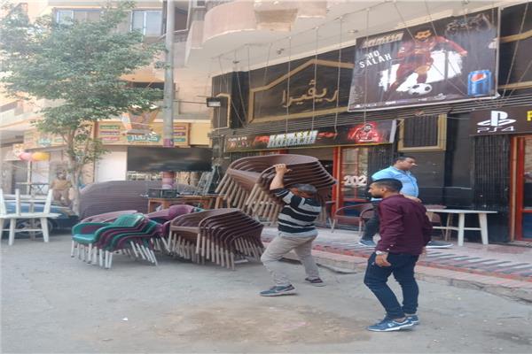 الجبزة تعيد الانضباط لشوارع القومية العربية وناهيا والطوابق